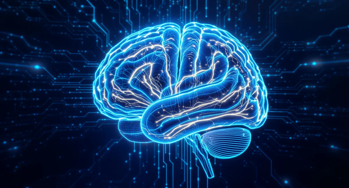 AI world model simulation showing 3D environment being learned by artificial intelligence