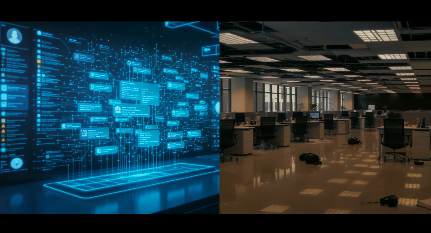 AI Agents Replace 40% of Customer Service Jobs in Q1 2026