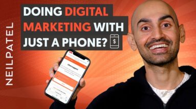 Can You Start Digital Marketing in 2022 With JUST a Phone?