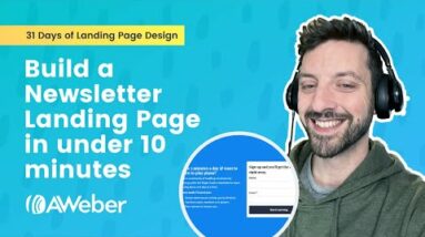 How to Build a Newsletter Landing Page in Under 10 Minutes 10 How to Build a Newsletter Landing Page in Under 10 Minutes