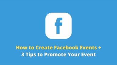 How to Create Facebook Events + 3 Tips to Promote Your Event #Shorts