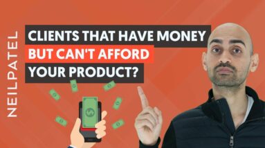 What You Should Do When People Have Money And Can’t Afford Your Product | Sales Advice