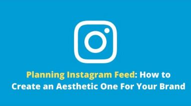 Planning Instagram Feed: How to Create an Aesthetic One For Your Brand #Shorts