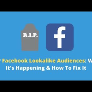 RIP Facebook Lookalike Audiences: Why It's Happening & How To Fix It #Shorts