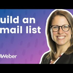 How to build an email list from scratch