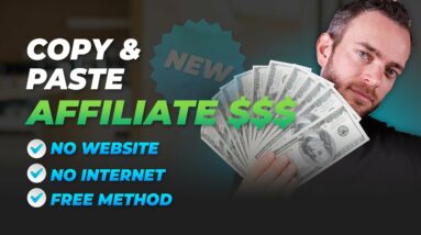 *GET PAID* as an Affiliate (NO WEBSITE OR WIFI NEEDED)