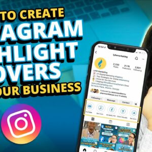 How to Create Instagram Highlight Covers for Your Business