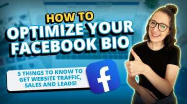 How to Optimize Your Facebook Bio