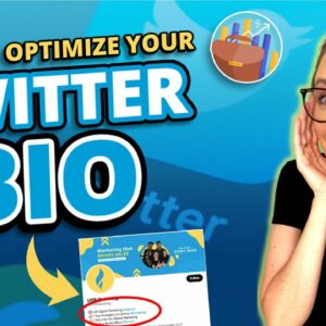 How to Optimize Your Twitter Bio