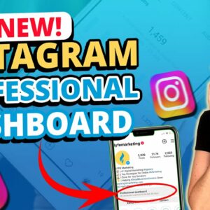 New! Instagram Professional Dashboard