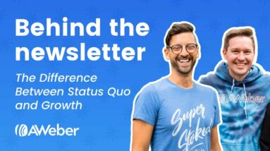 Behind the Newsletter: The difference between status quo and growth