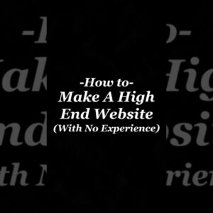 How to make a high end website (with no experience). #LYFEMarketing