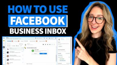 How To Navigate Facebook's Business Inbox For BEGINNERS
