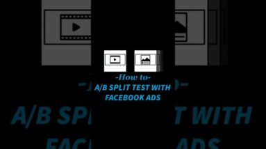 How to A/B split test with Facebook ads. #LYFEMarketing