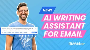 How to use AWeber's AI Writing Assistant for your emails