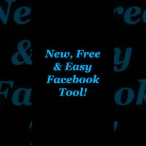 New, free & easy Facebook tool! #LYFEMarketing