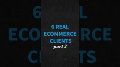 How We Made $250K For This Client: 6 REAL Ecommerce Case Studies #ecommercemarketing #lyfemarketing