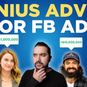 10 Minutes of GENIUS Facebook Ad Advice