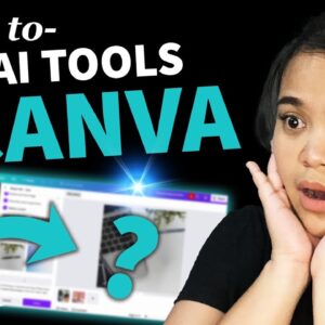 Canva's NEW AI Tools Make Small Business Content Creation SO EASY