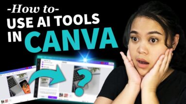 Canva's NEW AI Tools Make Small Business Content Creation SO EASY