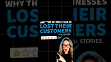 How A Great Business Loses Customers [full video on our channel] #marketingtips #digitalmarketing