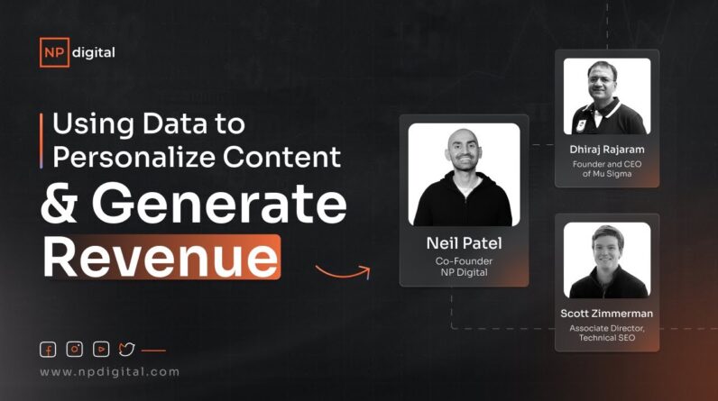 Using Data to Personalize Content & Generate Revenue