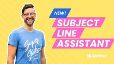 Introducing the AWeber Subject Line Assistant