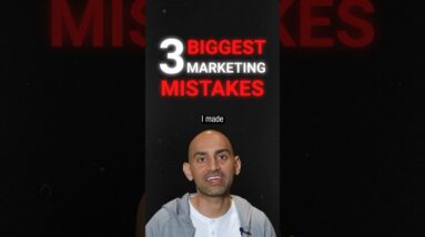 The 3 Biggest Marketing Mistakes I Made In My Career