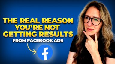 Why You’re Not Getting Results From Facebook Ads