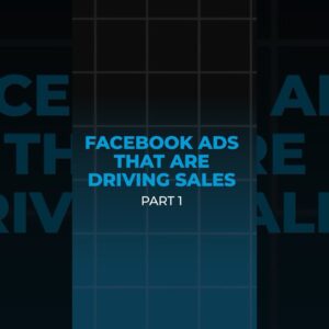 Facebook Ads That Are Driving Sales Right Now PART 1 (full video linked!) #facebookads #marketing