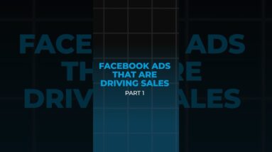 Facebook Ads That Are Driving Sales Right Now PART 1 (full video linked!) #facebookads #marketing