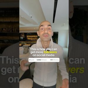Going viral once or twice does not mean your follower count is going to suddenly increase!
