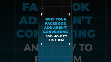 Why Your FB Ads Aren’t Converting (+ how to fix them) #smallbusinessmarketing #facebookads