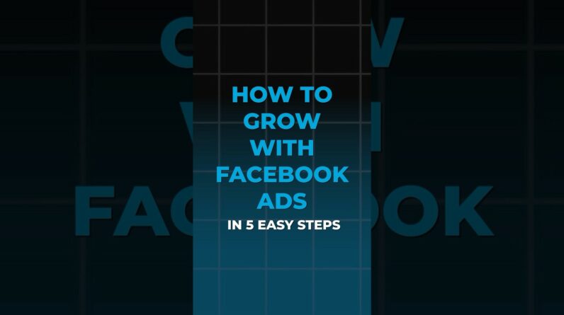 How to Grow with Facebook Ads [FOR BEGINNERS] #facebookadsforbeginners #smallbusinessmarketing