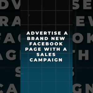 How To Advertise A Brand New Facebook Page (full video linked!) #facebookads #smallbusinessmarketing