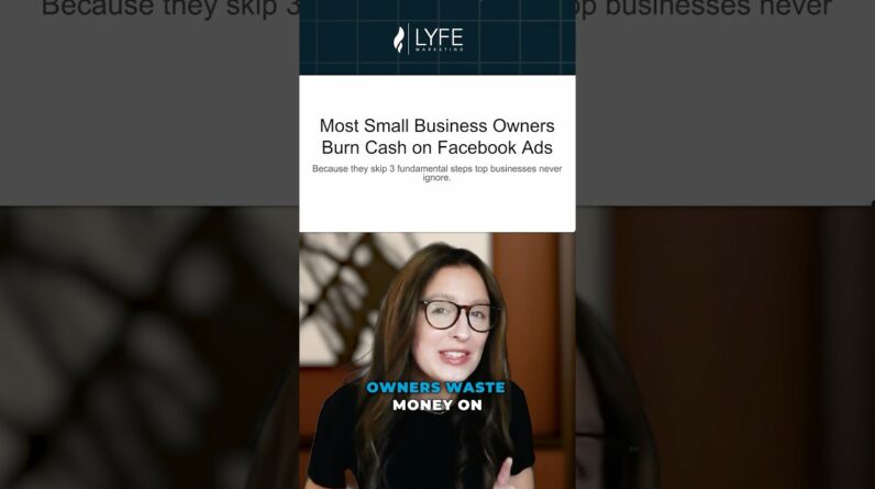 First 3 Steps to Start Advertising on Facebook #facebookadsforbeginners #facebookads #smallbusiness