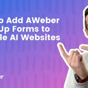 How to Add AWeber Sign-Up Forms to Lovable AI Websites