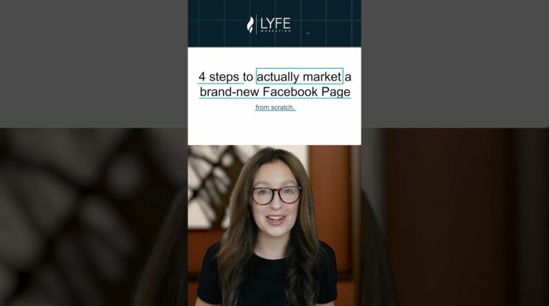 How to Market A Brand New Facebook Page #facebookmarketing #facebookpage #facebookmarketingtips
