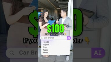 Rank these car brands in Google AI search - Win $100 #tech #seo
