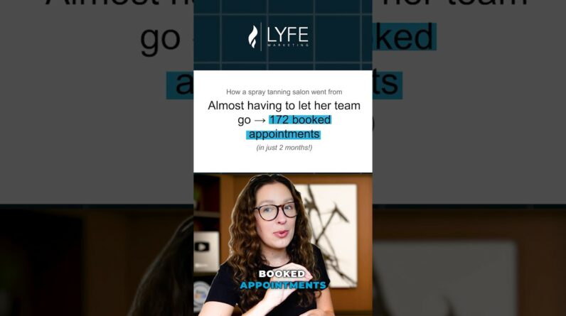 How this Tanning Salon Got 172 Booked Appointments in 2 Months #casestudy #smallbusinessmarketing