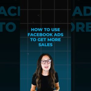 How to Use Facebook Ads to Get More Sales (full video linked!) #smallbusinessmarketing #facebookads