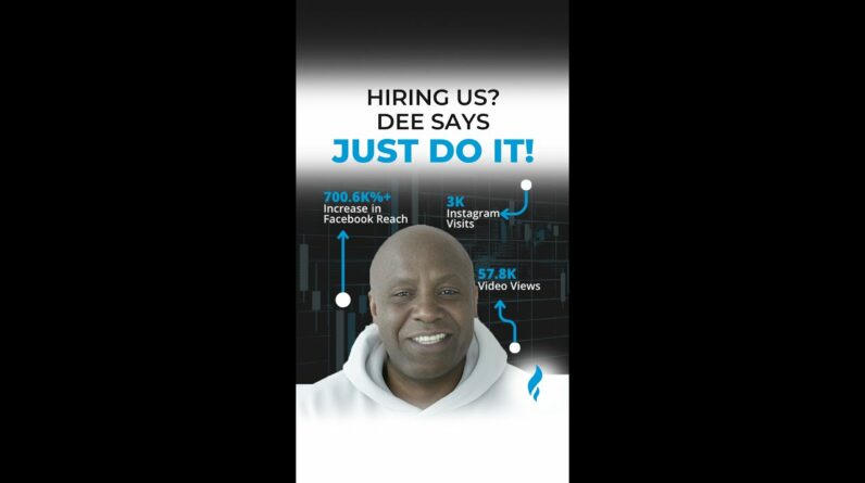 Dee says JUST DO IT and schedule a call with us today!