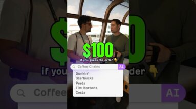 Rank these Coffee Chains in Google AI Search - Win $100