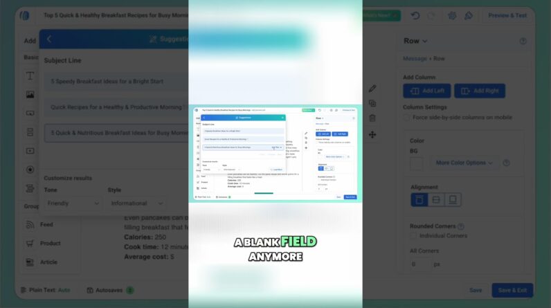 AI Writes Your Subject Lines & More!