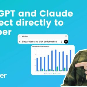 ChatGPT and Claude connect directly to AWeber