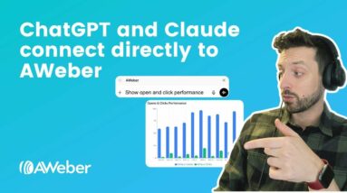ChatGPT and Claude connect directly to AWeber