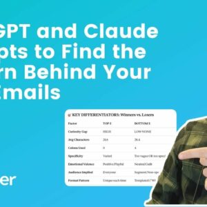ChatGPT and Claude Prompts to Find the Pattern Behind Your Best Emails