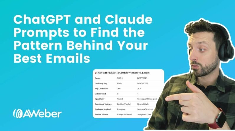 ChatGPT and Claude Prompts to Find the Pattern Behind Your Best Emails